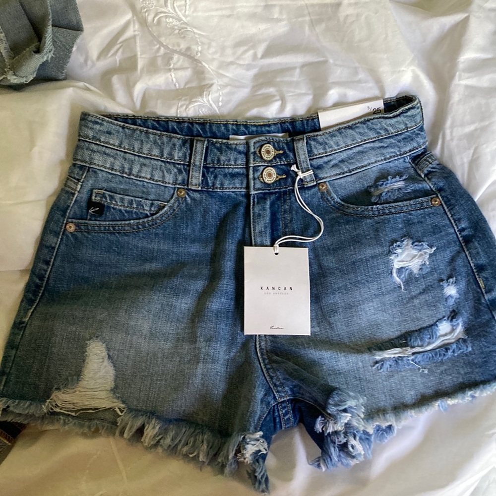 Kancan denim shorts size3/25